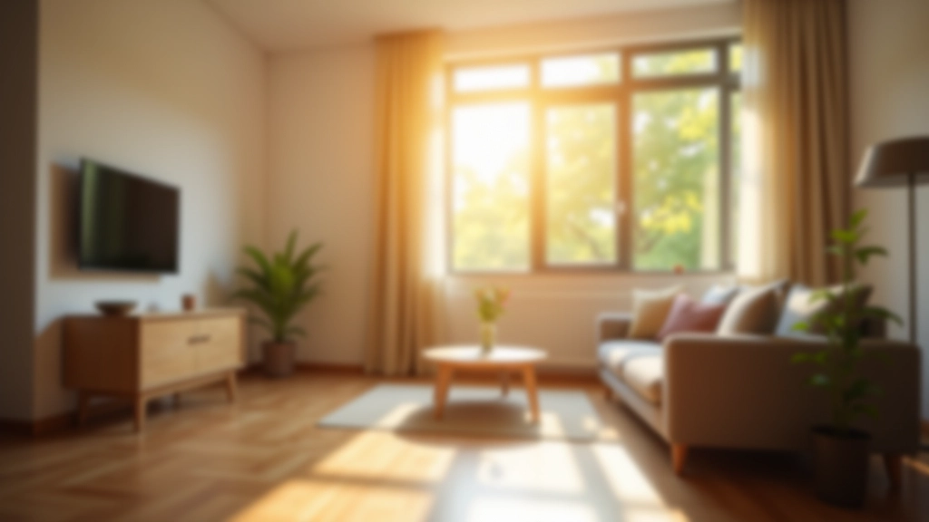 Comfortable home interior showing results of proper seasonal maintenance with cozy living space